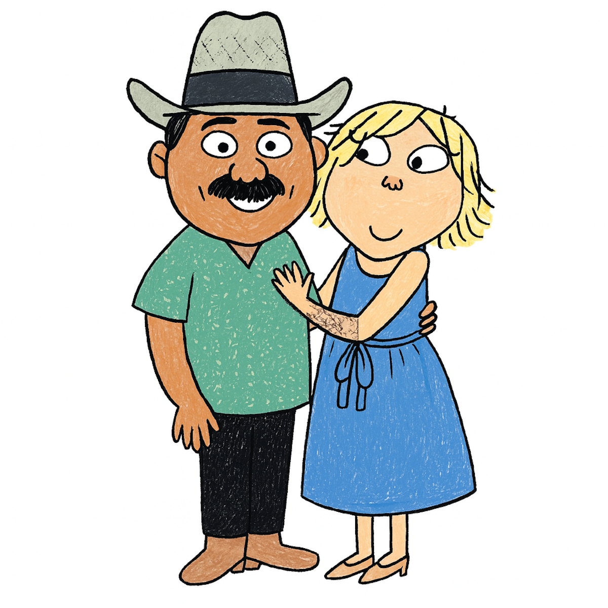 Charlie & Lola style character example